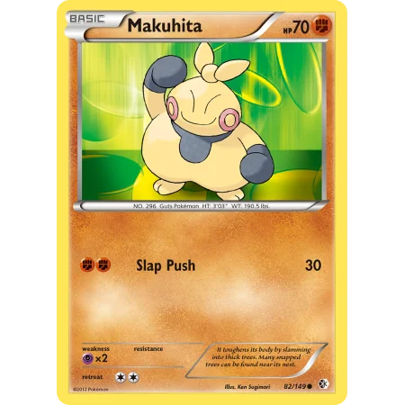 Makuhita (Reverse Holo)