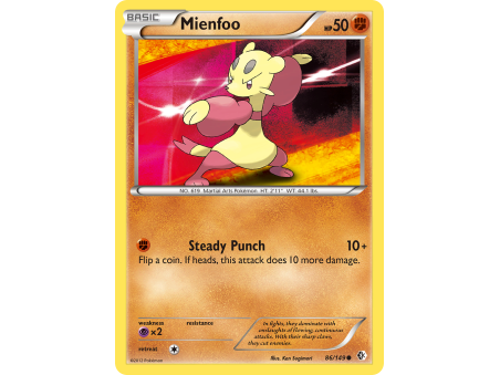 Mienfoo (Reverse Holo)