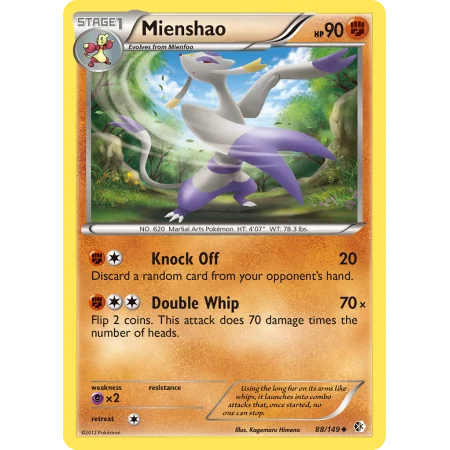 Mienshao (Reverse Holo)