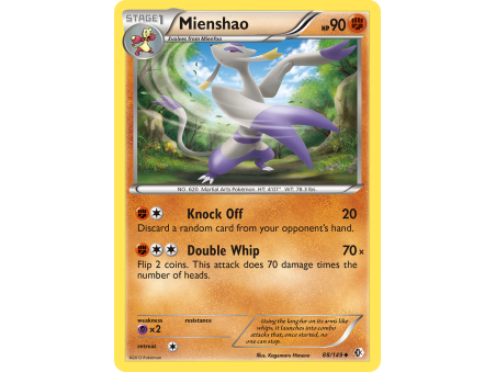 Mienshao (Reverse Holo)