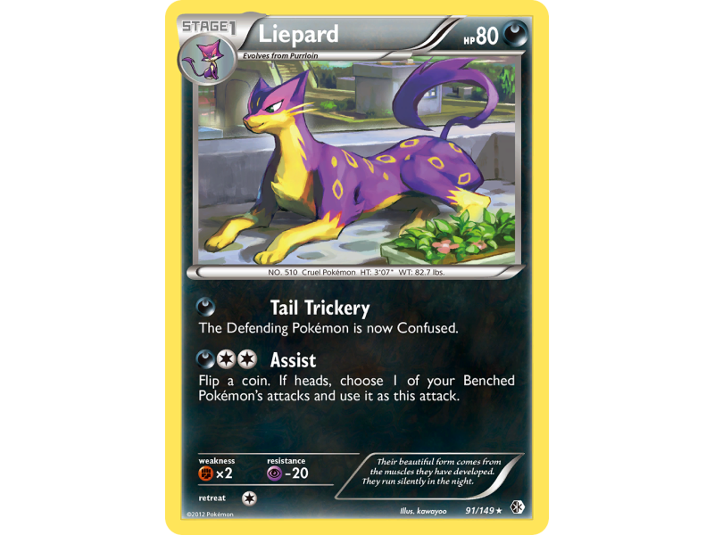 Liepard (Reverse Holo)