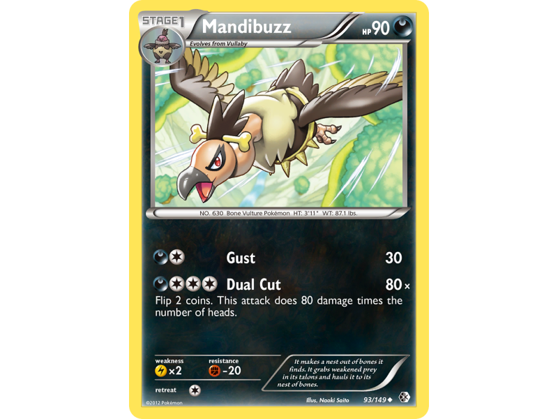 Mandibuzz (Reverse Holo)