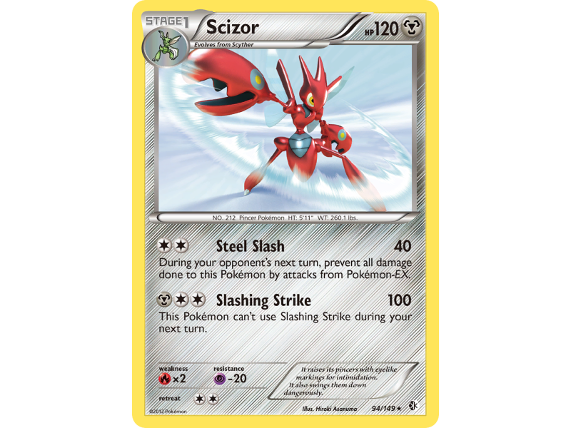 Scizor (Reverse Holo)
