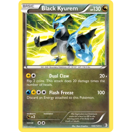 Black Kyurem (Reverse Holo)