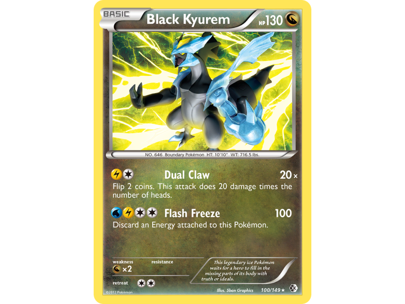 Black Kyurem (Reverse Holo)