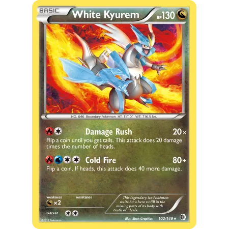White Kyurem (Reverse Holo)