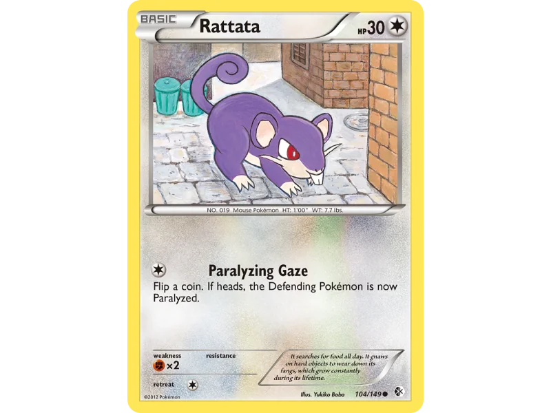 Rattata (Reverse Holo)