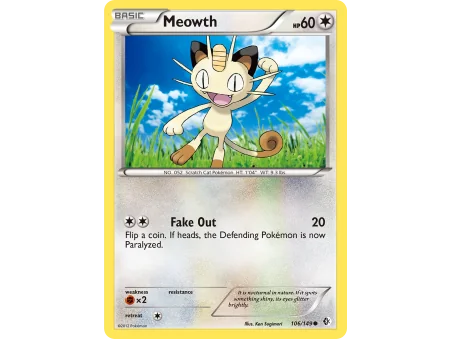 Meowth (Reverse Holo)