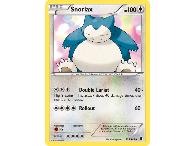 Snorlax (Reverse Holo)