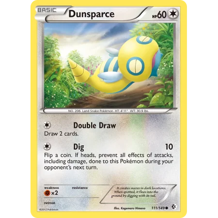 Dunsparce (Reverse Holo)