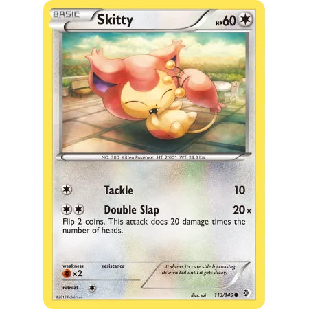 Skitty (Reverse Holo)