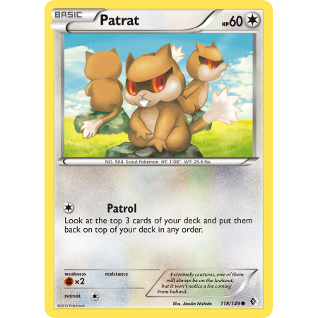 Patrat (Reverse Holo)