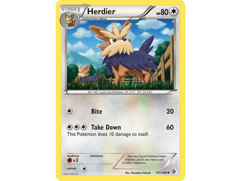 Herdier (Reverse Holo)