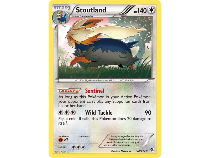 Stoutland (Reverse Holo)