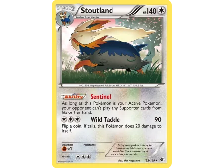 Stoutland (Reverse Holo)