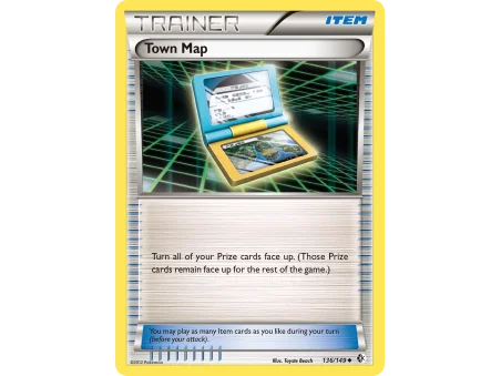 Town Map (Reverse Holo)