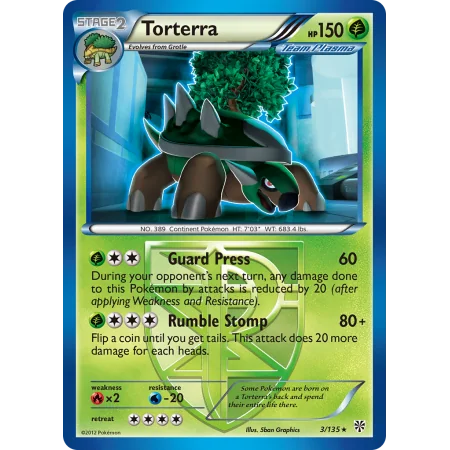 Torterra (Reverse Holo)