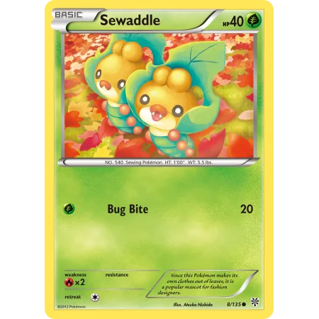 Sewaddle (Reverse Holo)