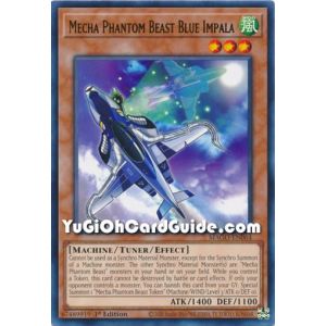 Mecha Phantom Beast Blue Impala (Rare)