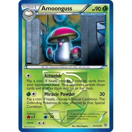Amoonguss (Reverse Holo)
