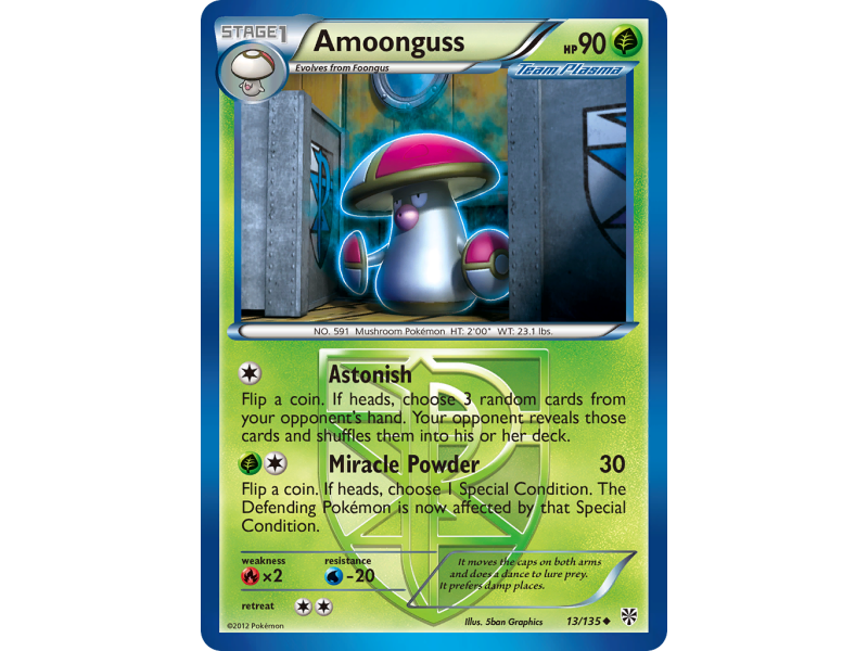 Amoonguss (Reverse Holo)