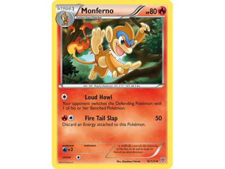 Monferno (Reverse Holo)