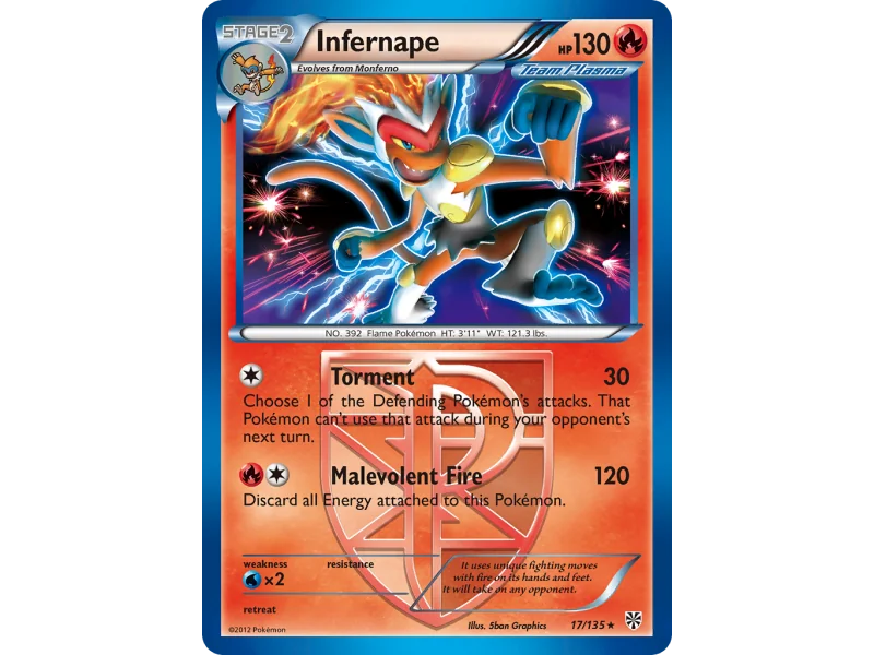 Infernape (Reverse Holo)