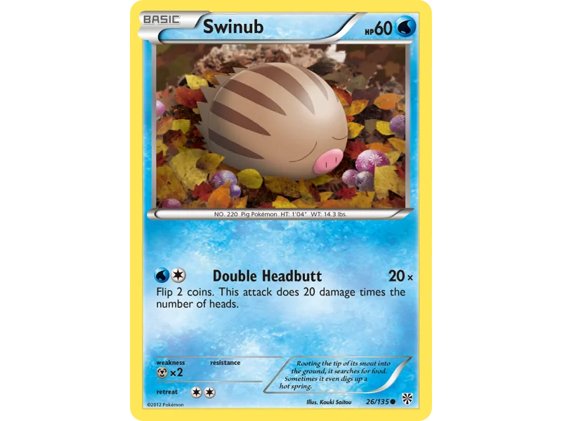 Swinub (Reverse Holo)