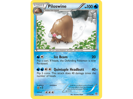 Piloswine (Reverse Holo)