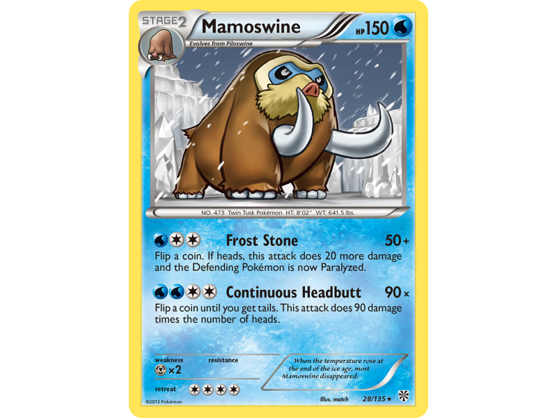 Mamoswine (Reverse Holo)
