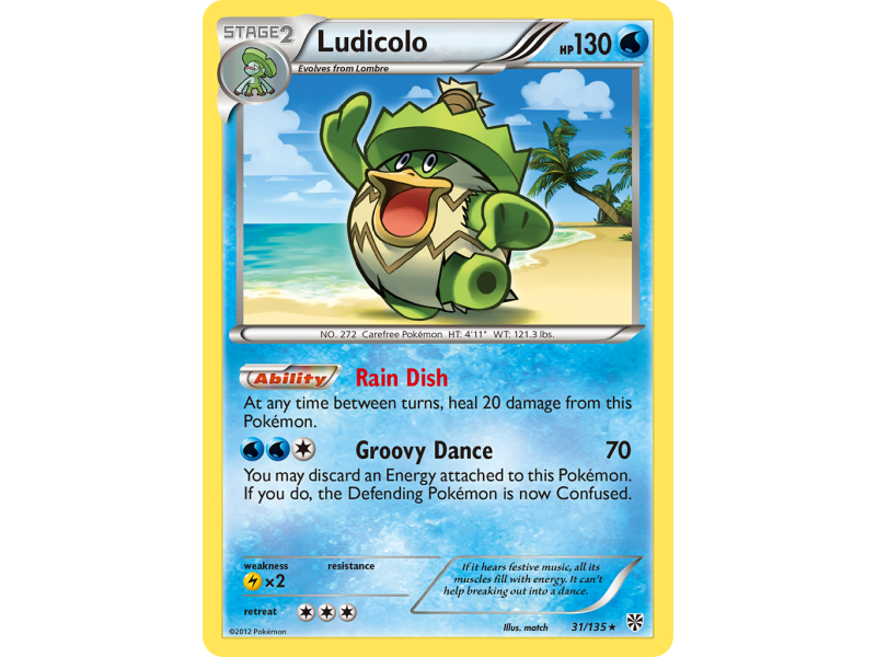 Ludicolo (Reverse Holo)