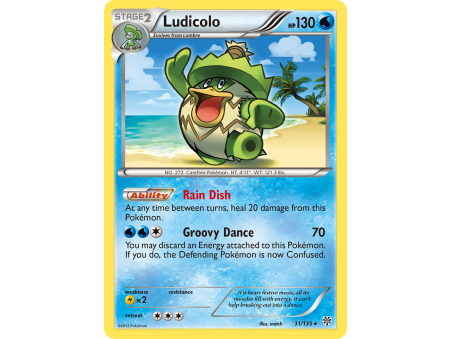 Ludicolo (Reverse Holo)