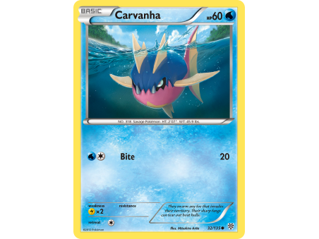 Carvanha (Reverse Holo)