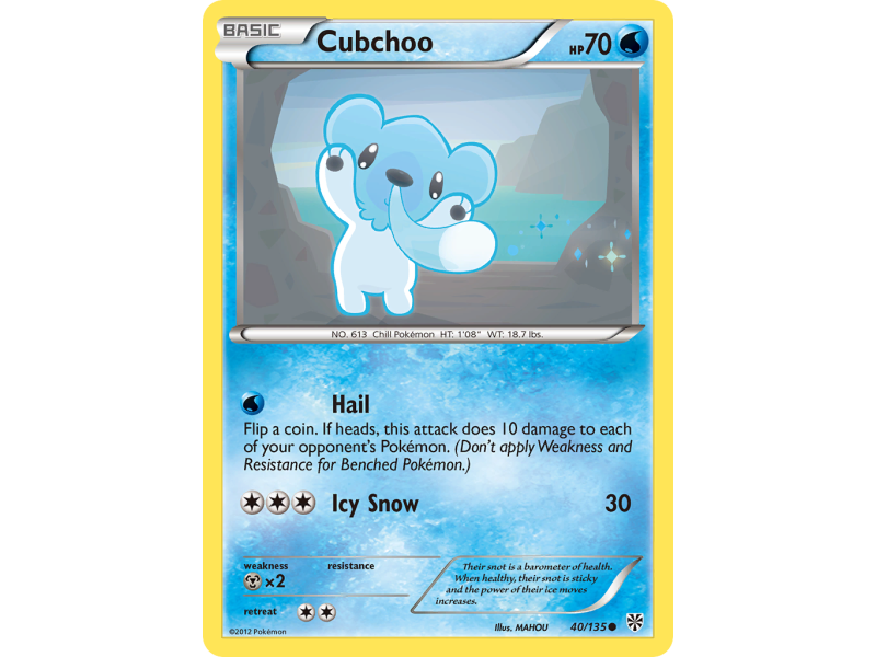Cubchoo (Reverse Holo)