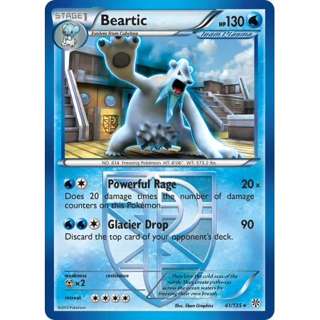 Beartic (Reverse Holo)