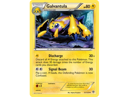 Galvantula (Reverse Holo)