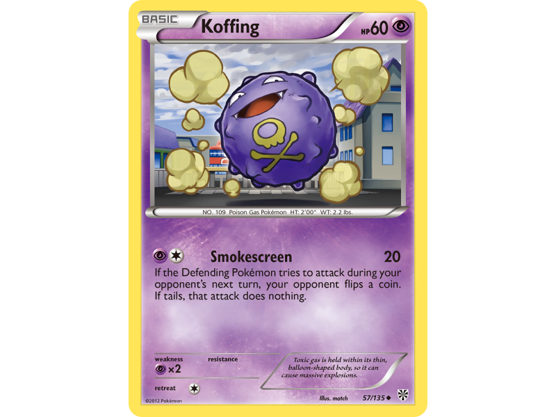 Koffing (Reverse Holo)