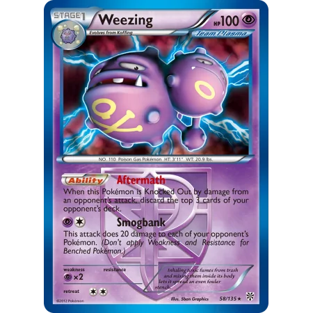 Weezing (Reverse Holo)