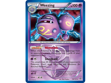 Weezing (Reverse Holo)