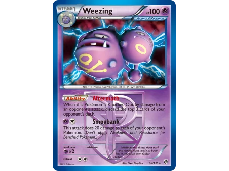 Weezing (Reverse Holo)