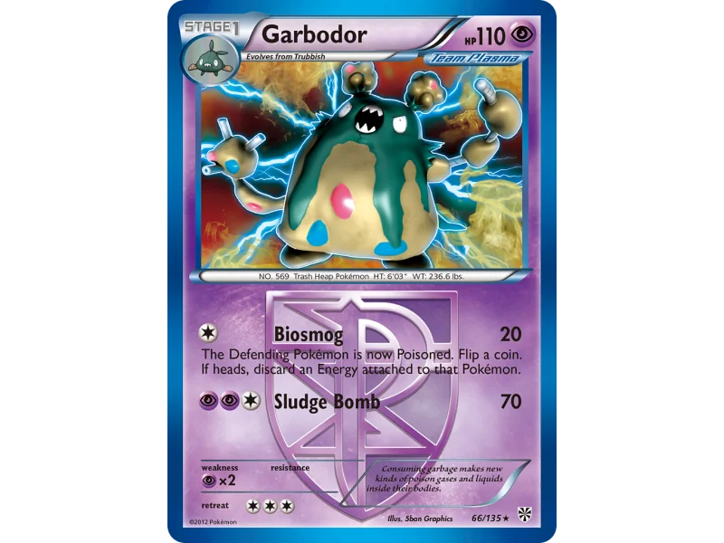 Garbodor (Reverse Holo)