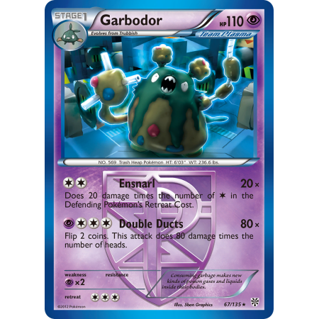 Garbodor (Reverse Holo)