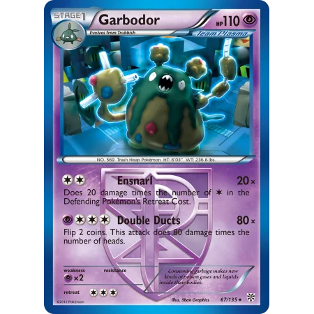 Garbodor (Reverse Holo)
