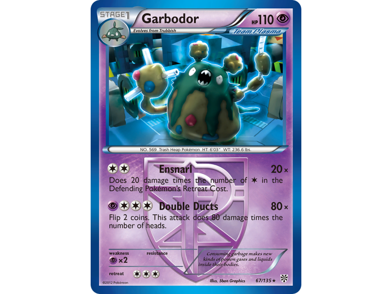 Garbodor (Reverse Holo)