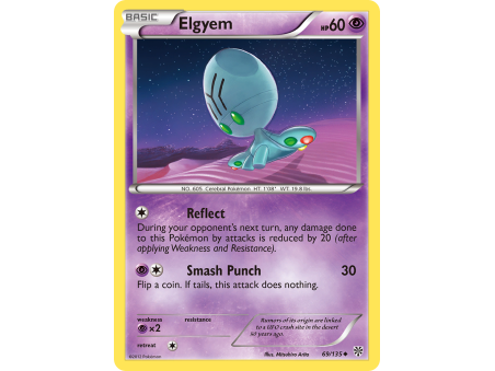 Elgyem (Reverse Holo)
