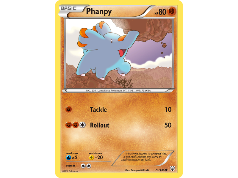 Phanpy (Reverse Holo)
