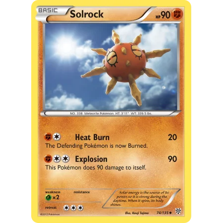 Solrock (Reverse Holo)