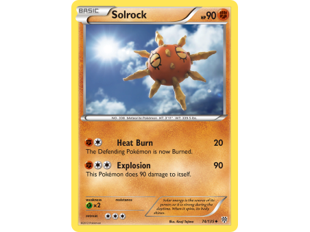 Solrock (Reverse Holo)