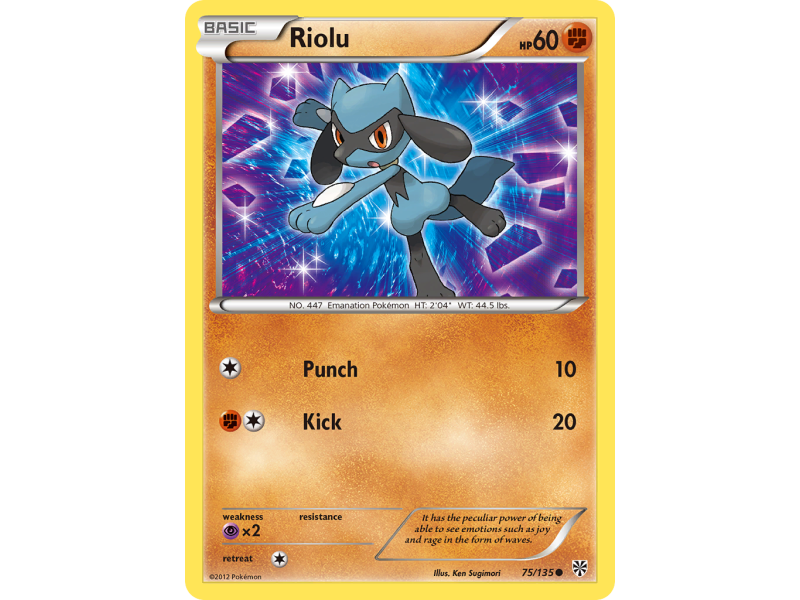 Riolu (Reverse Holo)