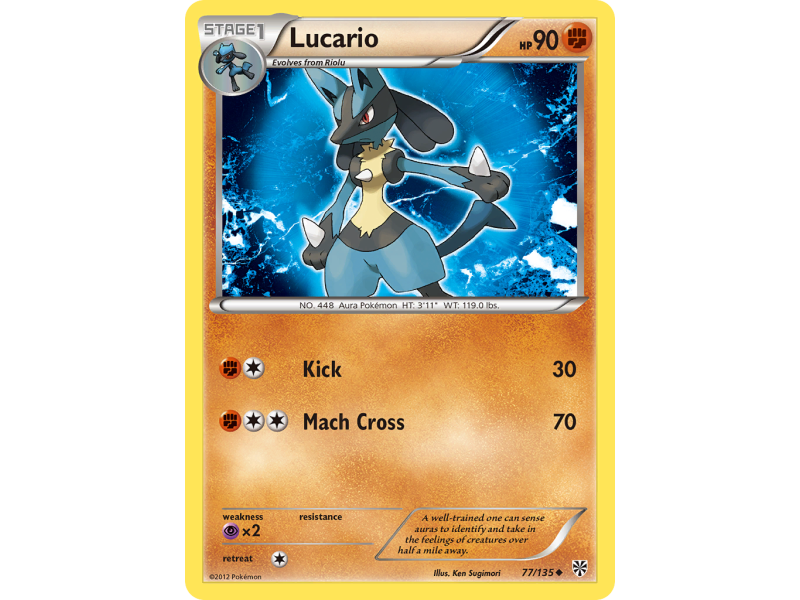 Lucario (Reverse Holo)